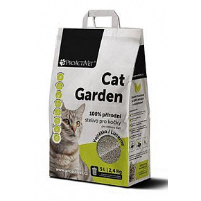 Ściółka Proactivet Cat Garden Lucerna 5l Ściółka Proactivet Cat Garden Lucerna 5l