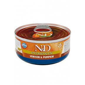 N&D CAT PUMPKIN Adult Venison & Pumpkin 70g N&D CAT PUMPKIN Adult Venison & Pumpkin 70g
