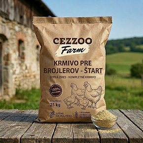 CEZZOO FARM pasza dla brojlerów - start sypka 25kg