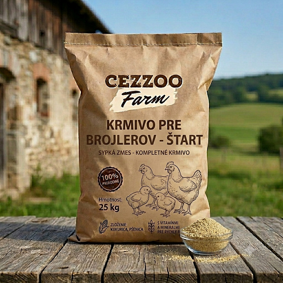 CEZZOO FARM pasza dla brojlerów - start sypka 25kg