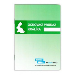 Książeczka szczepień królik Bioveta 1 szt.