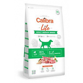 Calibra Dog Life Adult Medium Breed Lamb 12kg Calibra Dog Life Adult Medium Breed Lamb 12kg