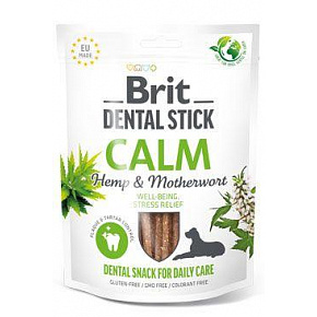 Brit Dog Dental Stick Calm Hemp&Motherwort 7szt