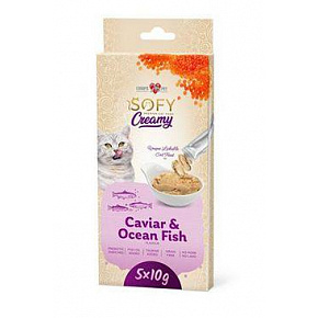 Przysmak Aiko Cat SOFY Creamy Caviar&Ocean Fish 5x10g Przysmak Aiko Cat SOFY Creamy Caviar&Ocean Fish 5x10g