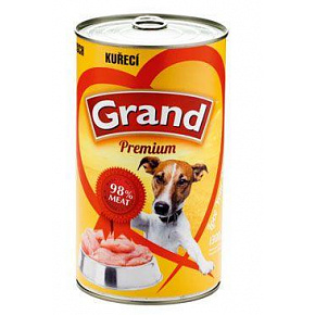 GRAND Dog konserwa. Premium drób 1300g GRAND Dog konserwa. Premium drób 1300g