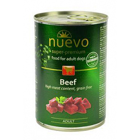 Nuevo pes Adult Wołowina konz. 400g