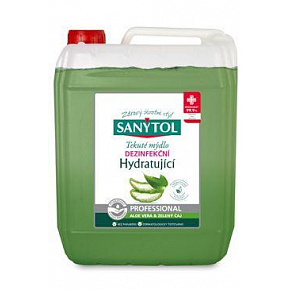 SANYTOL mydło nawilżające dezynfekujące PROFESSIONAL 5l