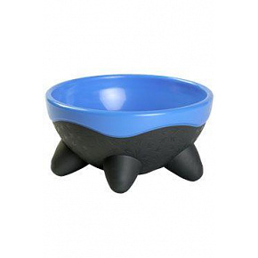 Miska plastikowa dla psa UFO 750ml niebieska Kiwi Miska plastikowa dla psa UFO 750ml niebieska Kiwi