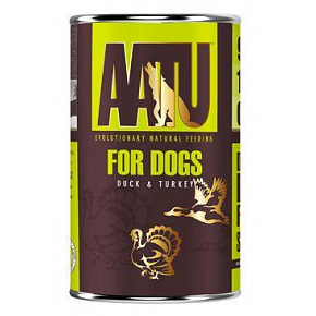 AATU Dog Duck&Turkey puszka. 400g