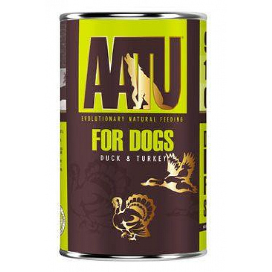 AATU Dog Duck&Turkey puszka. 400g