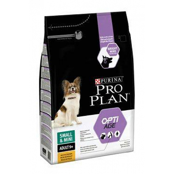 ProPlan Dog Adult 9+ Optiage Small&Mini Kurczak 3kg