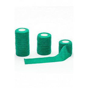 Bandaż elastyczny. Vet Flex 5cmx4,5m zielony 1szt CVET Bandaż elastyczny. Vet Flex 5cmx4,5m zielony 1szt CVET