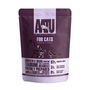AATU Cat Kurczak&Przepiórka saszetka 85g