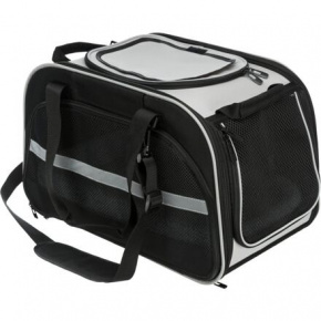 VALERY torba transportowa / budka, 29 x 31 x 49 cm, czarna/szara (max. 9 kg)