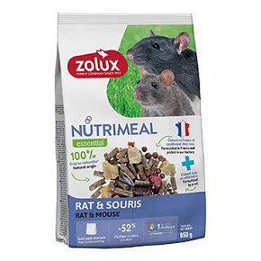 Karma dla szczurów i myszy NUTRIMEAL mix 850g Zolux