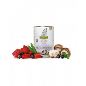 ISEGRIM dog Adult Mono Horse pure with Chokeberries, Champignons & Wild Herbs opak. 6 x 400 g puszka ISEGRIM dog Adult Mono Horse pure with Chokeberries, Champignons & Wild Herbs opak. 6 x 400 g puszka
