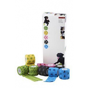 Bandaż elastyczny. Fun-Flex 5cmx4,5m, mix 10szt