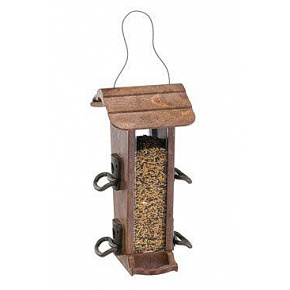 Plastowy karmnik zewnętrzny JOK 21 dekor drewno FP