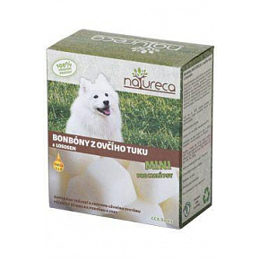 NATURECA Cukierki z tłuszczu owczego z łososiem Mini 250g