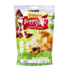 Friskies przysmak dla psa Snack Beggin Strips Bacon 120g