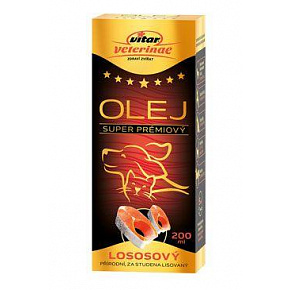 VITAR Veterinae Olej z łososia 200ml VITAR Veterinae Olej z łososia 200ml
