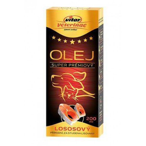 VITAR Veterinae Olej z łososia 200ml