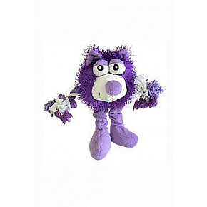 Zabawka pies Monster Friend fioletowy plusz 21cm