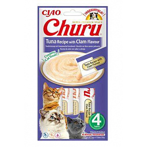 Churu Cat Przepis na Tuńczyka o Smaku Małży 4x14g