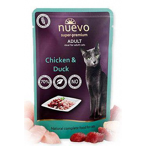 Nuevo saszetka dla kota Adult Kurczak i Kaczka 85g