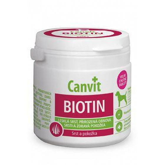 Canvit Biotin dla psów smakowy 100g