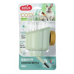 Poidło dla gryzoni COSY kwiat 350ml zielone Zolux
