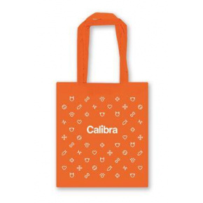 Calibra - torba materiałowa z nadrukiem - tapeta