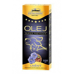 VITAR Veterinae Olej lniany 200ml VITAR Veterinae Olej lniany 200ml