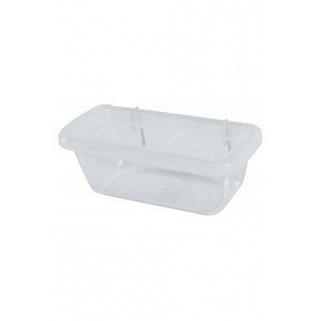 Plastowy karmnik dla ptaków z przegrodą S 9cm Zolux