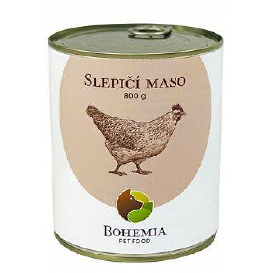 BOHEMIA MASO Kurczak we własnym sosie 800g