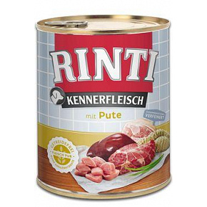 Rinti Dog Kennerfleisch puszka indyk 800g