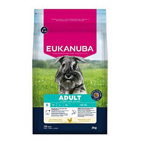 Eukanuba Dog Adult Small bogata w świeżego kurczaka 3kg
