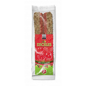 Przysmak SUPREME gryzonie Stickle Apple & Cranberry ZB 100g