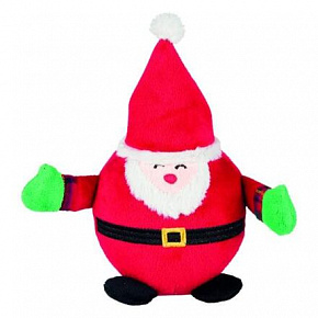 Świąteczne okrągłe figurki ŚWIĘTY MIKOŁAJ, PINGWIN, BAŁWAN 18 cm