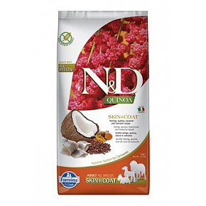 Farmina N&D dog QUINOA (GF) adult medium & maxi, skin & coat, kokos, śledź 7 kg Farmina N&D dog QUINOA (GF) adult medium & maxi, skin & coat, kokos, śledź 7 kg