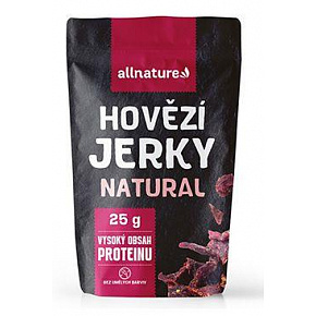 Allnature Natural Jerky wołowe 25g