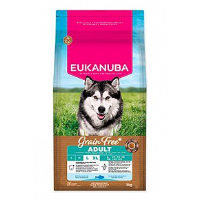 Eukanuba Dog GF Adult Large bogaty w ryby oceaniczne 3kg Eukanuba Dog GF Adult Large bogaty w ryby oceaniczne 3kg