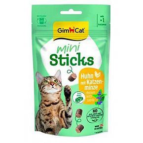 GimCat Mini Sticks kurczak z kocimiętką 50g