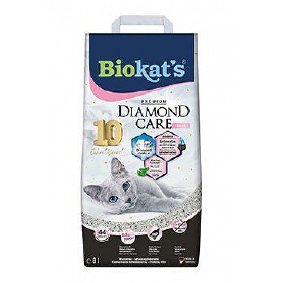 Ściółka Biokat's Diamond Care Fresh 8l