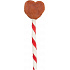 Valentine Heart Lollipop, lizak w kształcie serca, 12 cm/15 g [150 szt.] - OFERTA LIMITOWANA