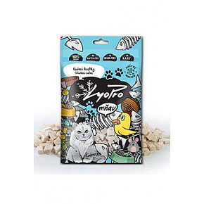 Lyopro Cat poch. mrożone suszone kostki kurczaka 50g