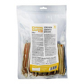 CARODO Dog poch. Kuřecí sendvič s treskou 250g CARODO Dog poch. Kuřecí sendvič s treskou 250g