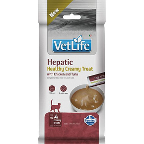 Przysmak Farmina Creamy Vet Life Cat Hepatic z Kurczakiem i Tuńczykiem 60 g Przysmak Farmina Creamy Vet Life Cat Hepatic z Kurczakiem i Tuńczykiem 60 g