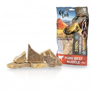 KIDDOG SUPER PREMIUM 100% wołowina czyste mięso suszone mrozem 50 g