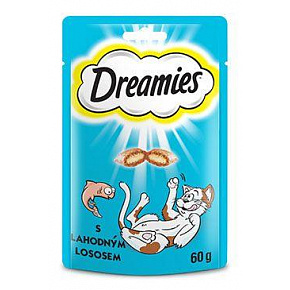 Dreamies przysmak dla kota z łososiem 60g